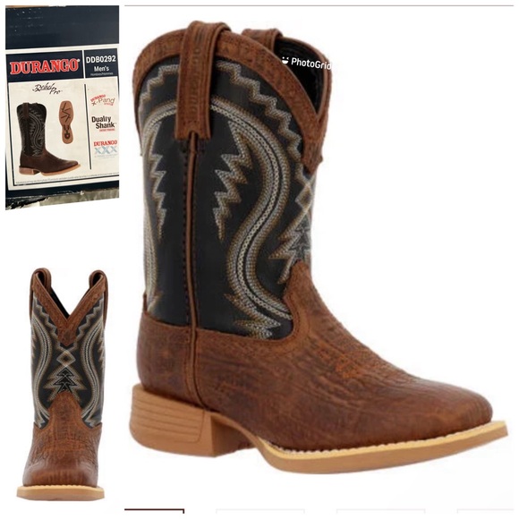 Western Boot in Acorn Black Onyx mens size 13 - Picture 12 of 13